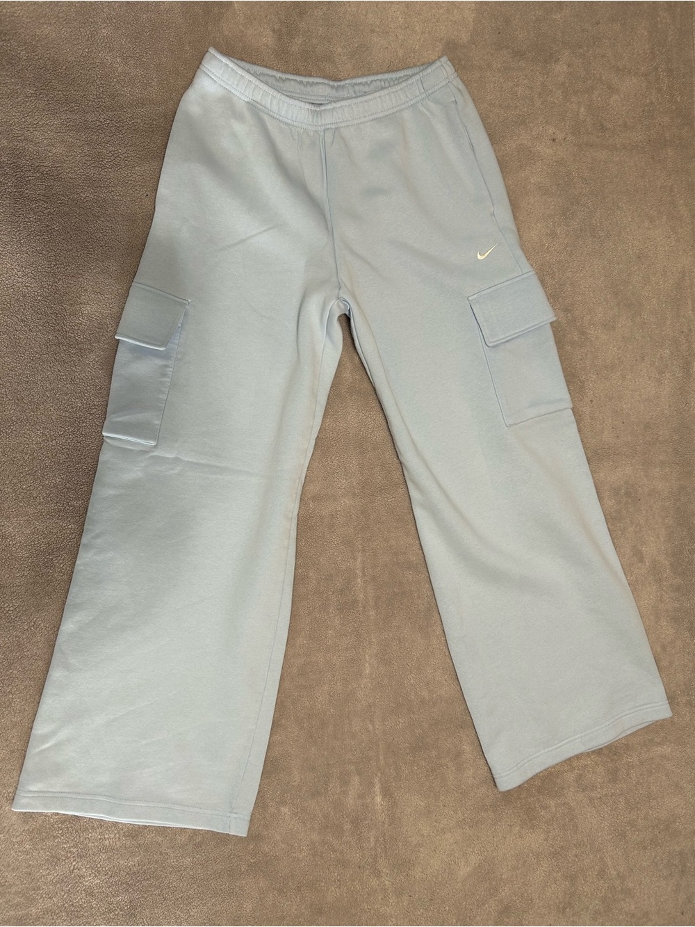 Nike Kids Pale Blue Cargo Joggers